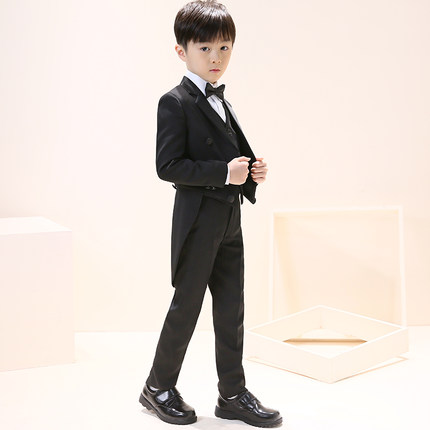 男童禮服燕尾服舞臺(tái)服裝